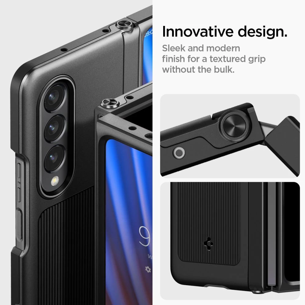Samsung Galaxy Z Fold 4 5G case black SPIGEN NEO HYBRID S