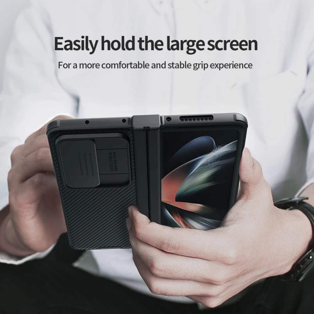 Samsung Galaxy Z Fold 4 5G ümbris sinine NILLKIN CAMSHIELD PRO (General version)