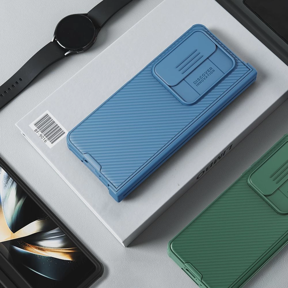 Samsung Galaxy Z Fold 4 5G ümbris sinine NILLKIN CAMSHIELD PRO (General version)