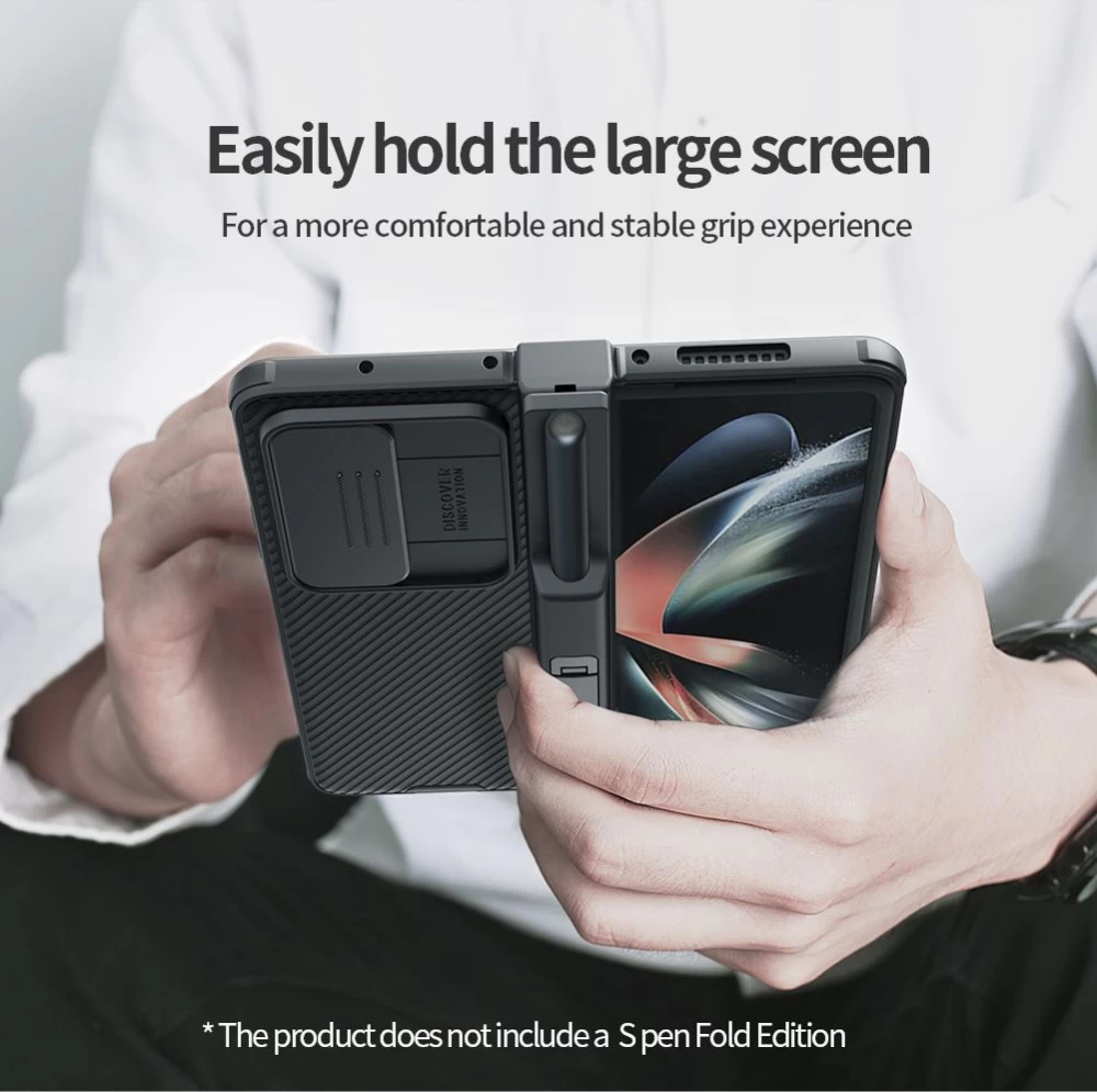 Samsung Galaxy Z Fold 4 5G ümbris sinine NILLKIN CAMSHIELD PRO (Set version)