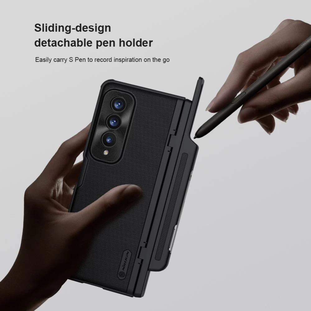 Samsung Galaxy Z Fold 4 5G ümbris sinine NILLKIN SUPER FROSTED SHIELD