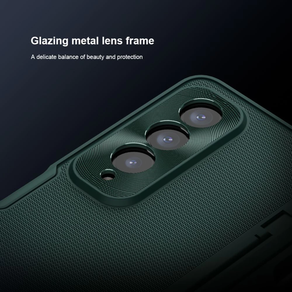 Samsung Galaxy Z Fold 4 5G ümbris sinine NILLKIN SUPER FROSTED SHIELD
