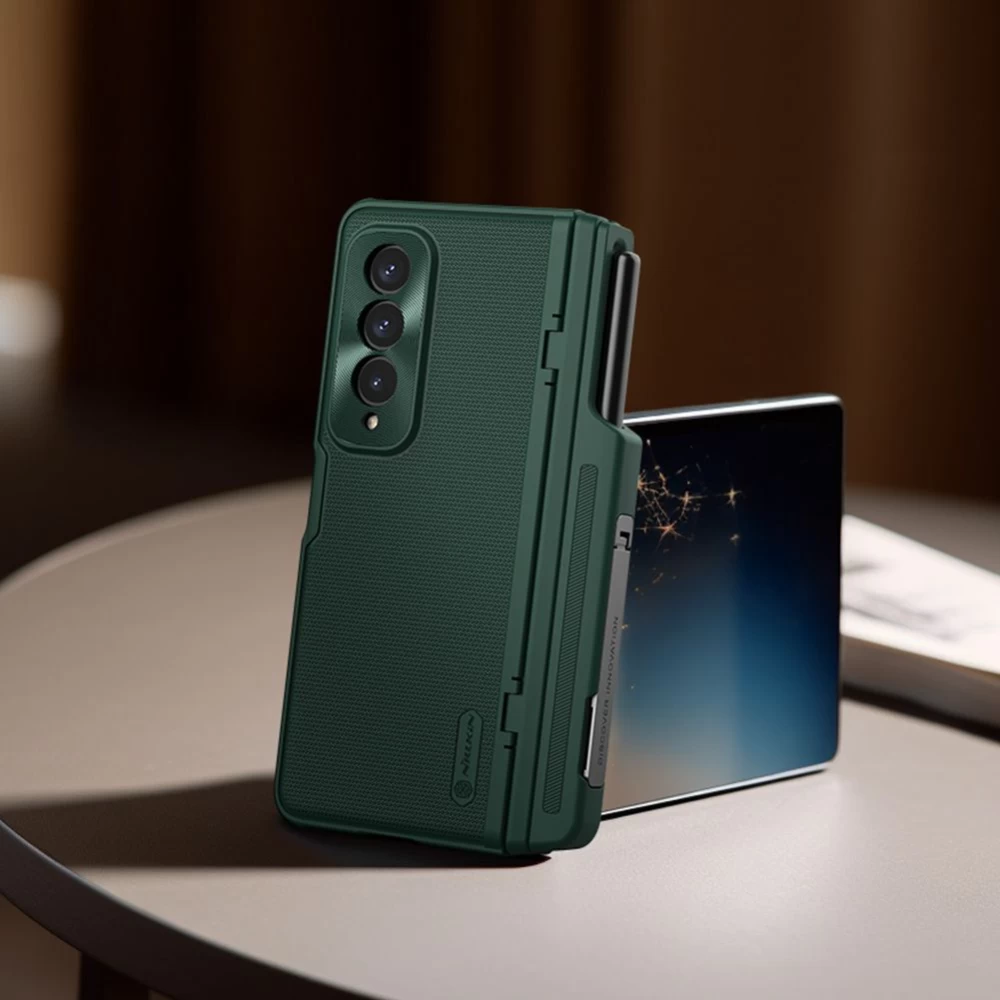 Samsung Galaxy Z Fold 4 5G ümbris sinine NILLKIN SUPER FROSTED SHIELD