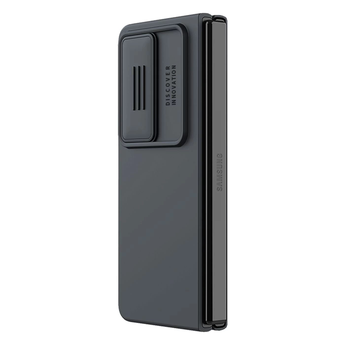Samsung Galaxy Z Fold 4 5G ümbris must Nillkin CamShield Silky Silicon