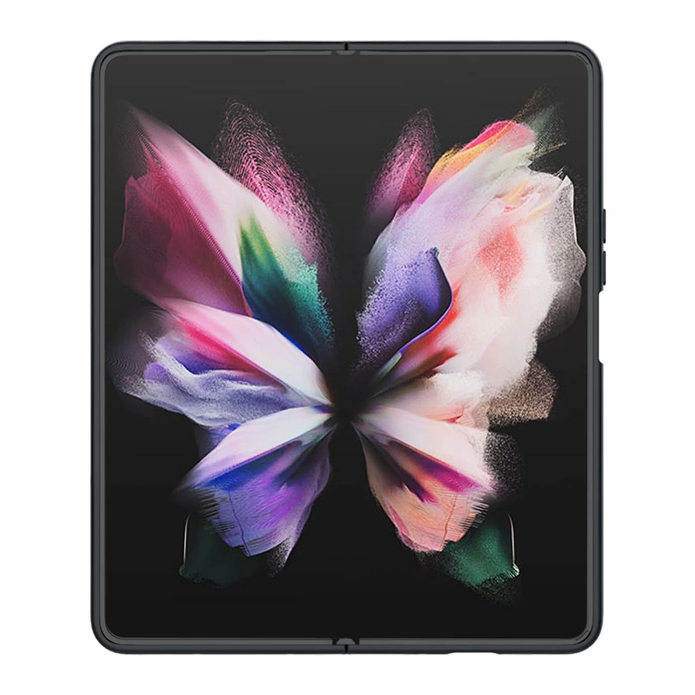 Samsung Galaxy Z Fold 4 5G ümbris must Nillkin CamShield Silky Silicon