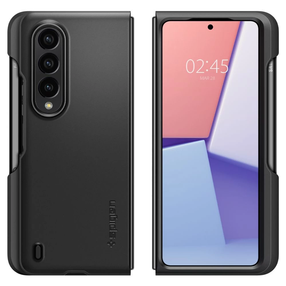 Samsung Galaxy Z Fold 4 5G ümbris must SPIGEN THIN FIT PEN