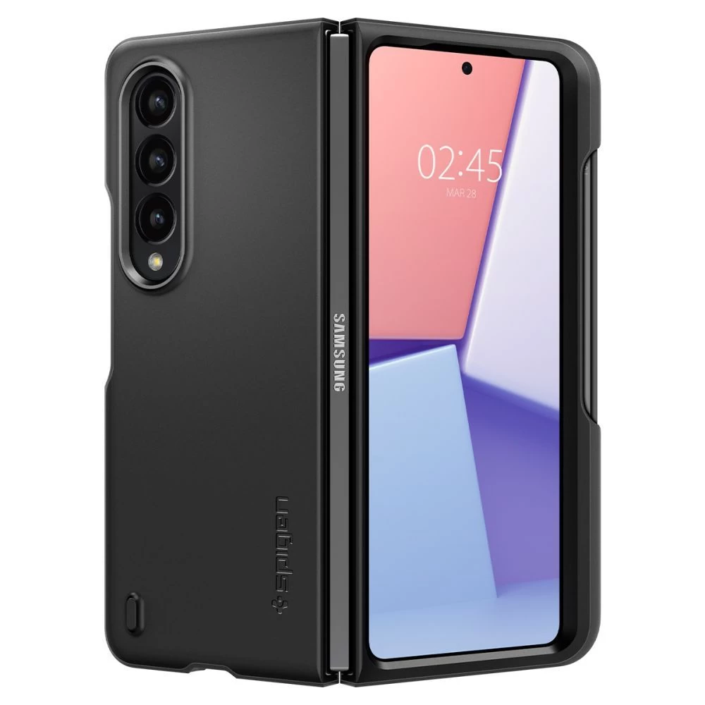 Samsung Galaxy Z Fold 4 5G ümbris must SPIGEN THIN FIT PEN