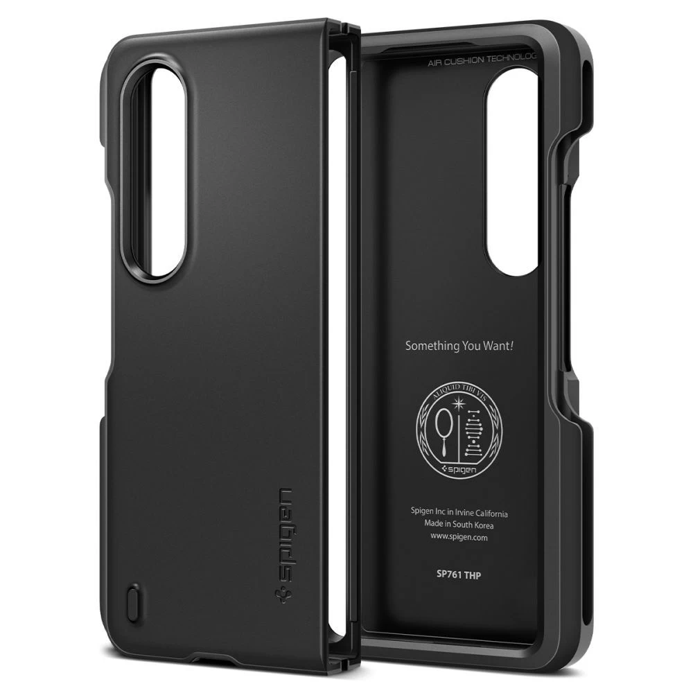Samsung Galaxy Z Fold 4 5G ümbris must SPIGEN THIN FIT PEN