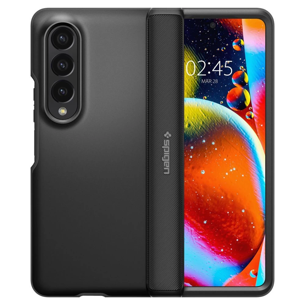 Samsung Galaxy Z Fold 4 5G ümbris must SPIGEN SLIM ARMOR PRO