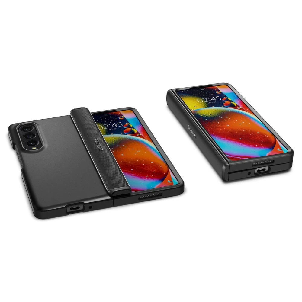 Samsung Galaxy Z Fold 4 5G ümbris must SPIGEN SLIM ARMOR PRO