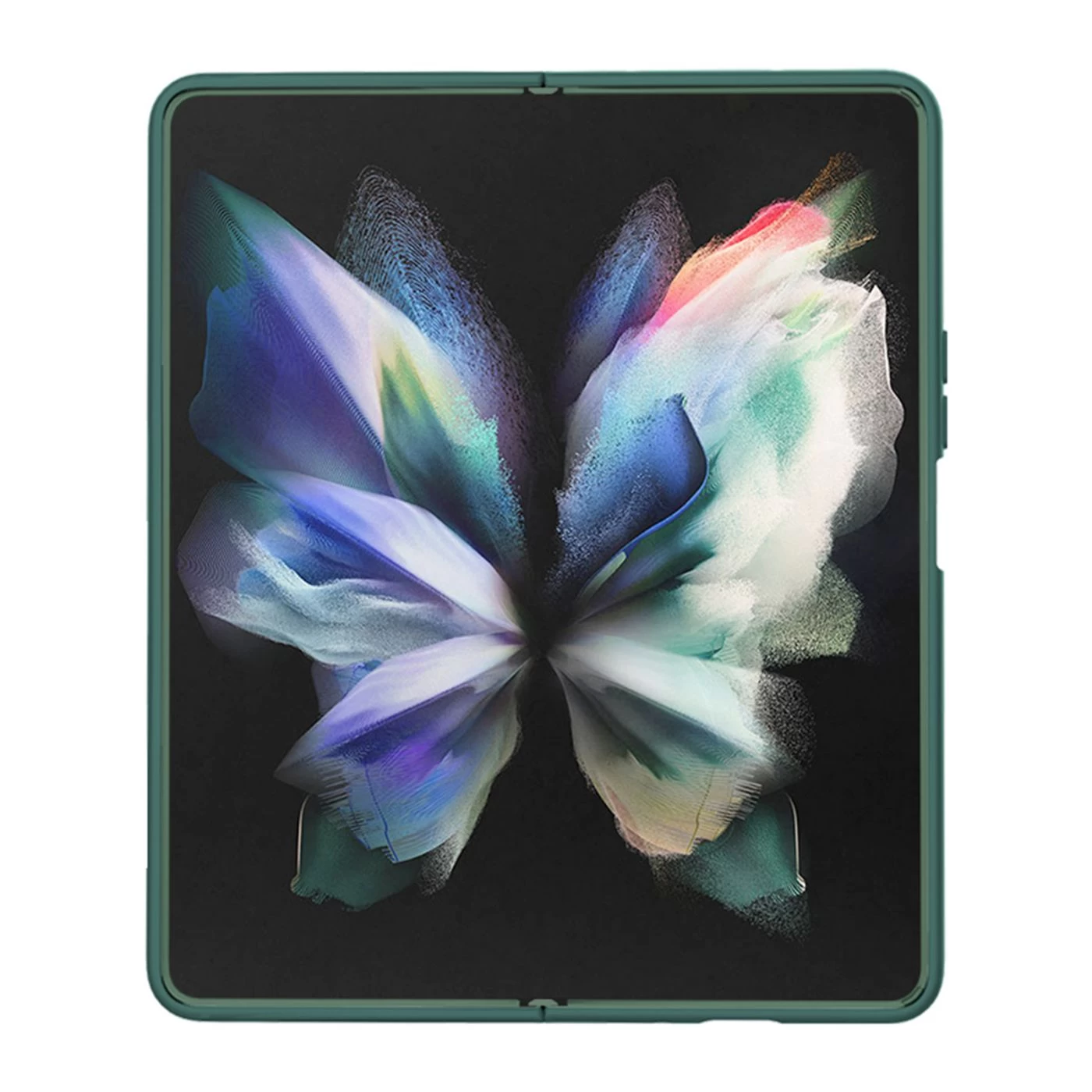 Samsung Galaxy Z Fold 4 5G ümbris roheline Nillkin CamShield Silky Silicon