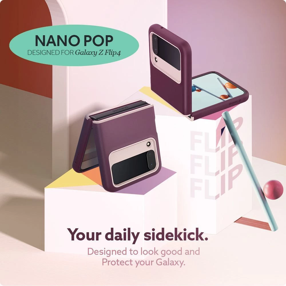 Samsung Galaxy Z Flip 4 5G suojakuori  CASEOLOGY Nano Pop