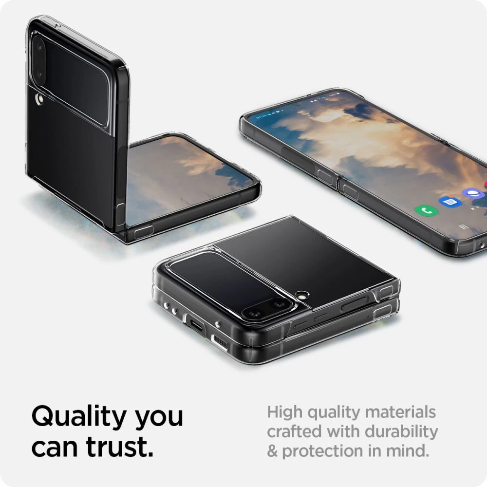 Samsung Galaxy Z Flip 4 5G skal transparent SPIGEN Airskin