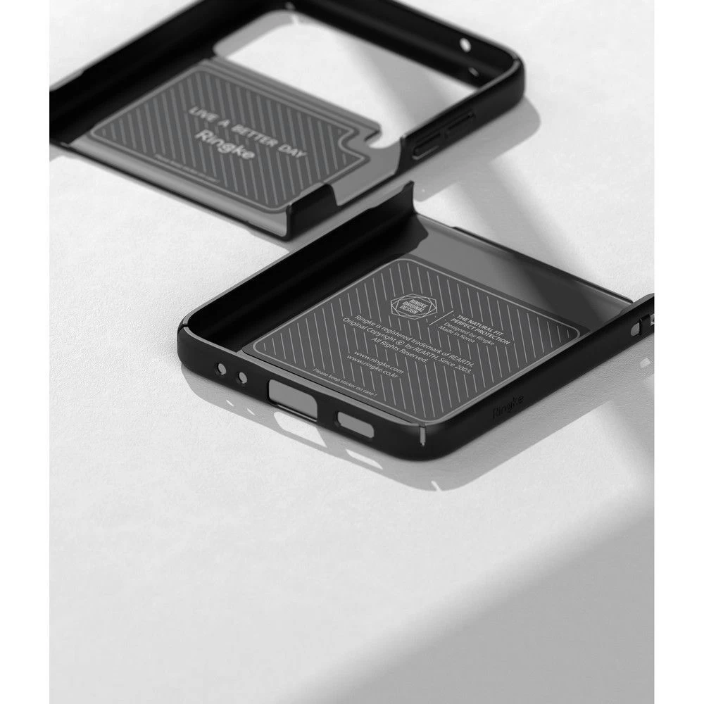 Samsung Galaxy Z Flip 4 5G suojakuori musta RINGKE Slim