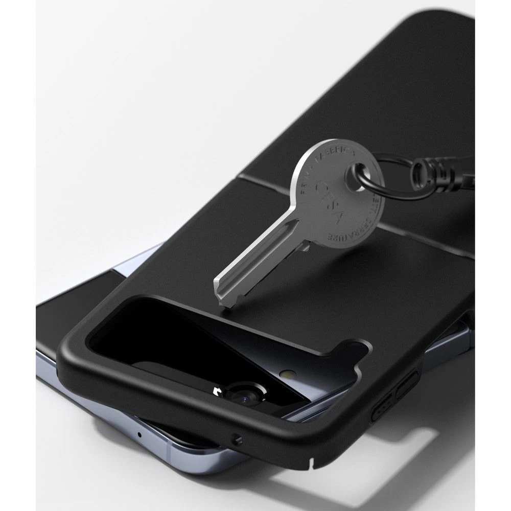 Samsung Galaxy Z Flip 4 5G suojakuori musta RINGKE Slim