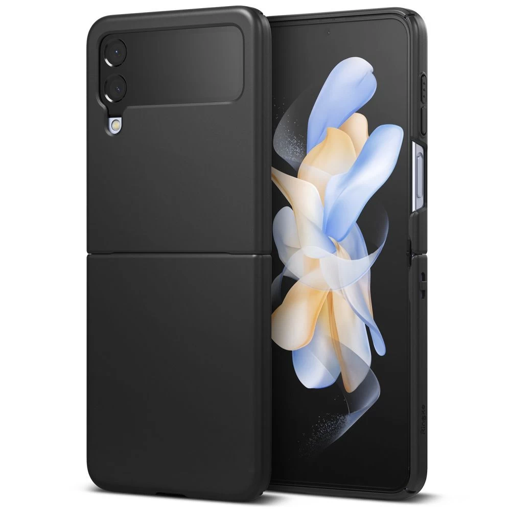 Samsung Galaxy Z Flip 4 5G suojakuori musta RINGKE Slim