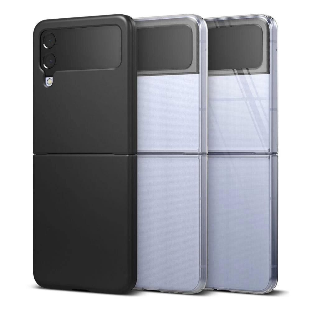 Samsung Galaxy Z Flip 4 5G suojakuori musta RINGKE Slim
