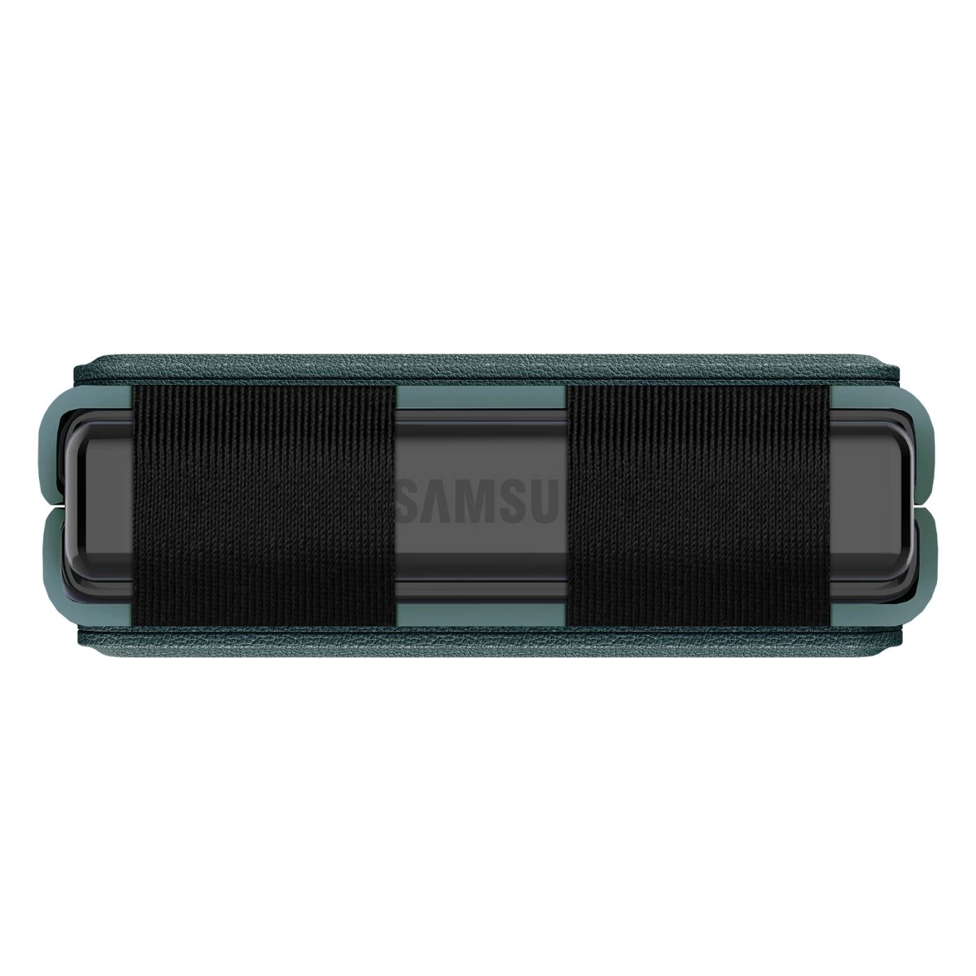 Samsung Galaxy Z Flip 4 5G case green Nillkin Qin Leather (Vegan Leather)