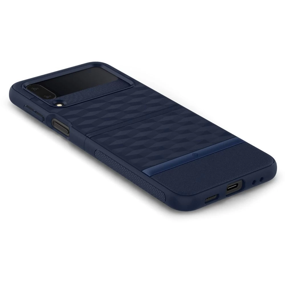 Samsung Galaxy Z Flip 4 5G suojakuori sininen CASEOLOGY Parallax