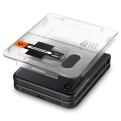 Samsung Galaxy Z Flip 4 5G skärmskydd  SPIGEN Glass FC EZ FIT + Hinge Flm (2-pack)