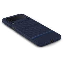 Samsung Galaxy Z Flip 4 5G suojakuori sininen CASEOLOGY Parallax
