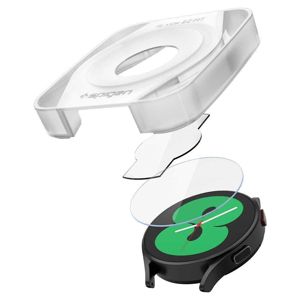 Samsung Galaxy Watch 5 aizsargstikls SPIGEN Glas.TR EZ-FIT (40mm) 2-pack