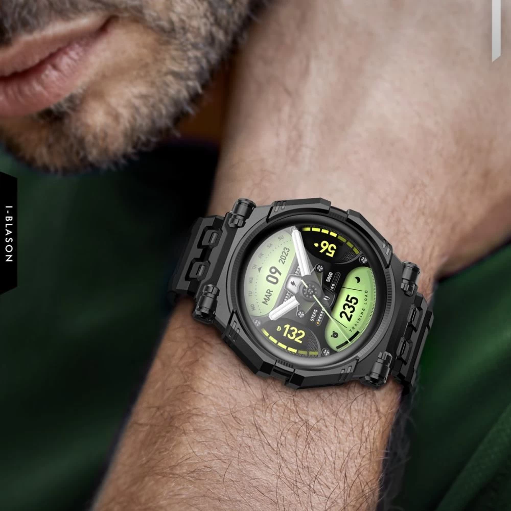Samsung Galaxy Watch 5 Pro чехол для телефона черный SUPCASE IBLSN ARMORBOX 2-SET (45 MM)