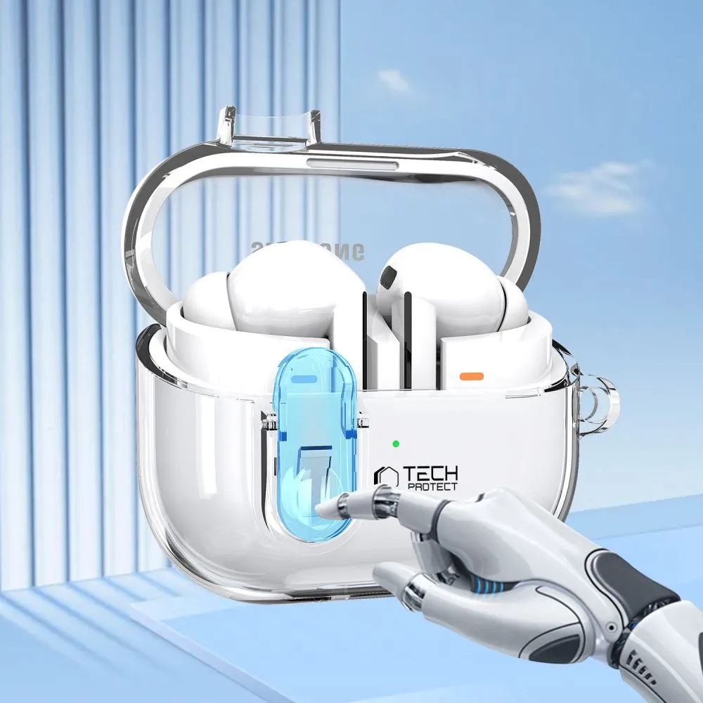 Samsung Galaxy Buds phone case transparent TECH-PROTECT FLEXAIR 3 / Pro