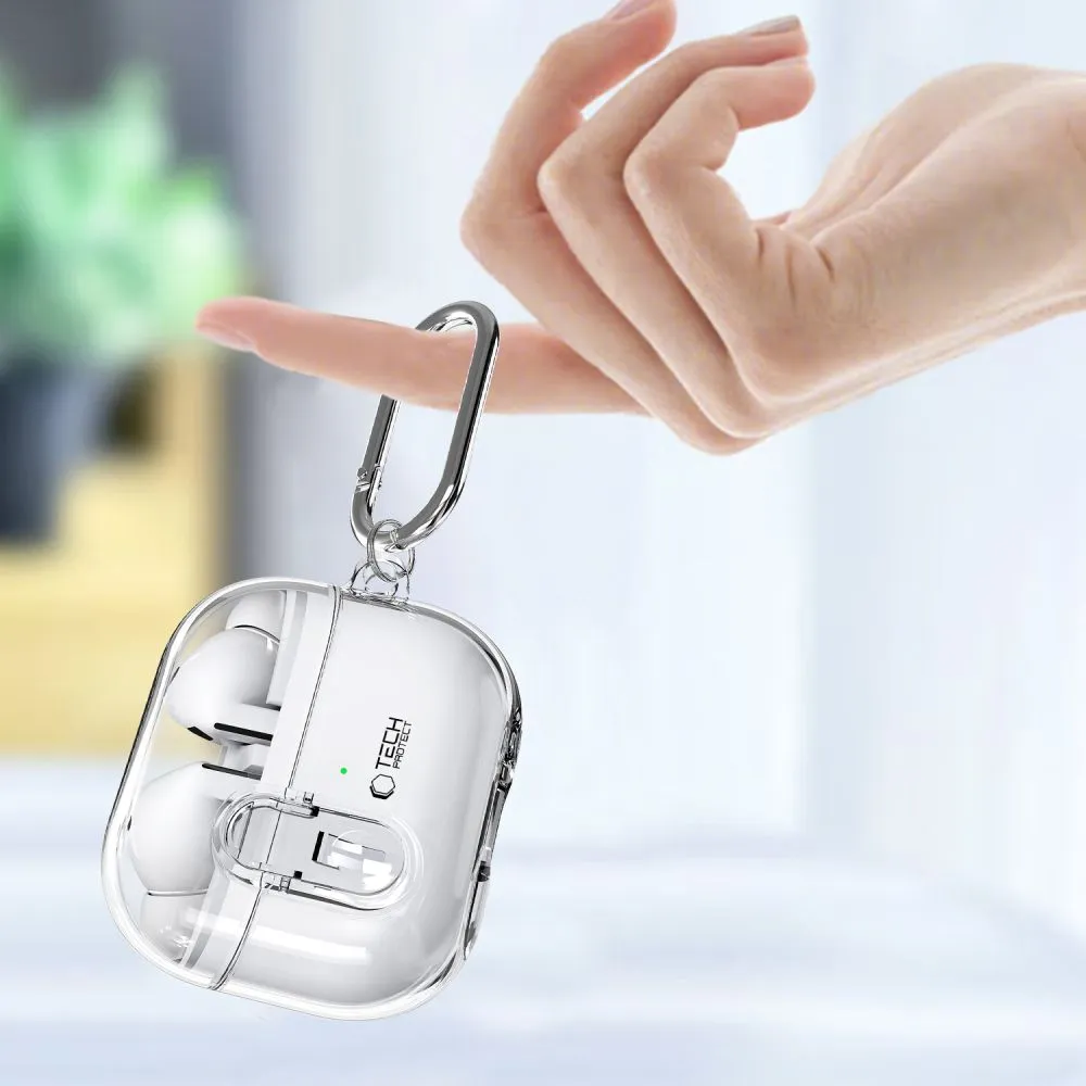 Samsung Galaxy Buds phone case transparent TECH-PROTECT FLEXAIR 3 / Pro