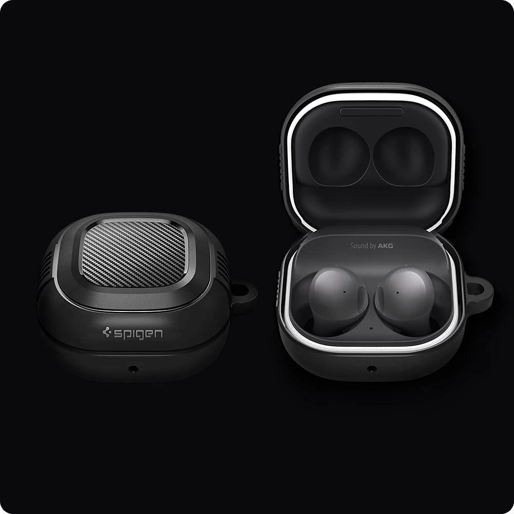 Samsung Galaxy Buds case black SPIGEN Rugged Armor 2 Pro / Live