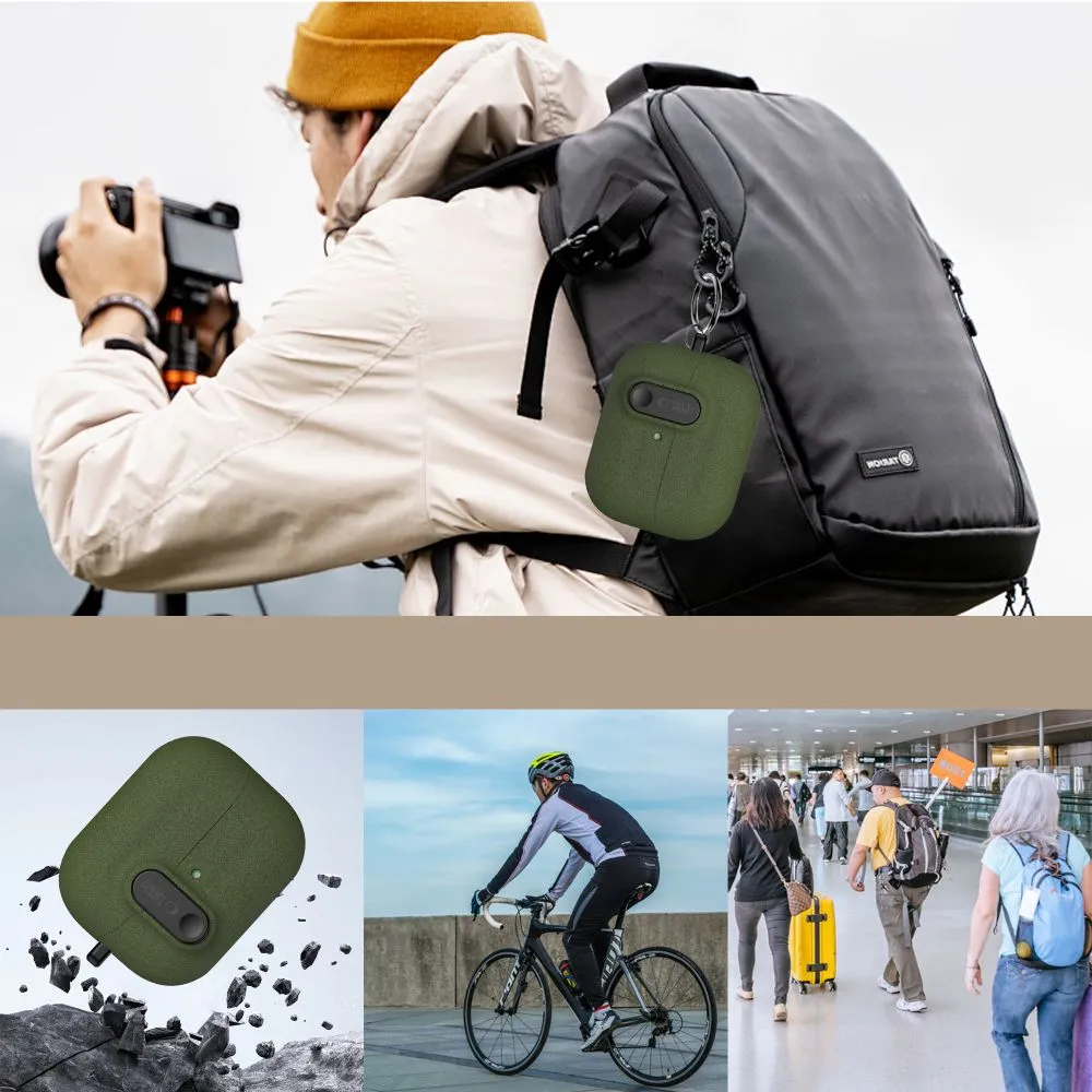 Samsung Galaxy Buds telefona vāciņš zaļš TECH-PROTECT SLIM HOOK 3 / FE Pro