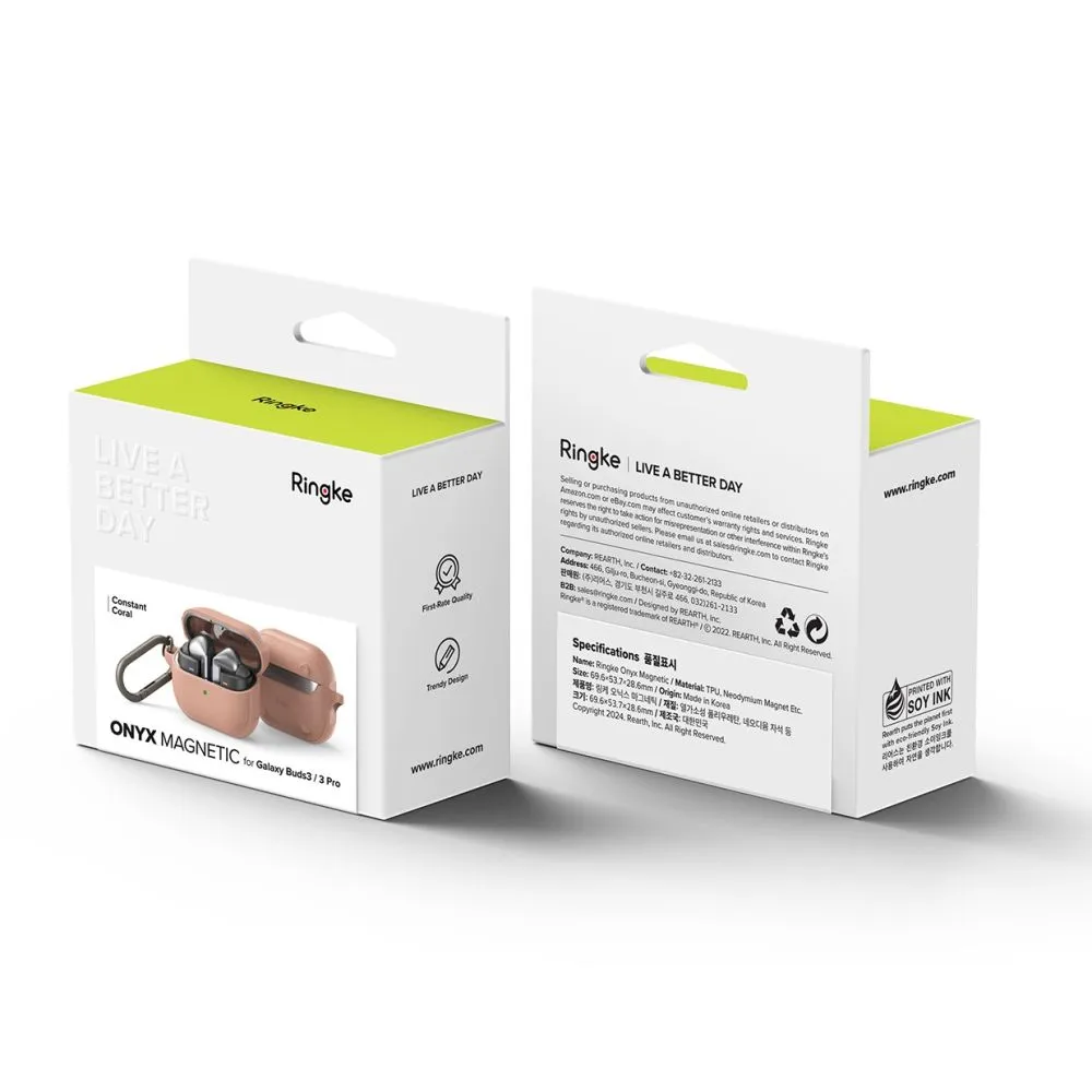 Samsung Galaxy Buds telefoni ümbris RINGKE ONYX MAGNETIC MAGSAFE 3 / Pro