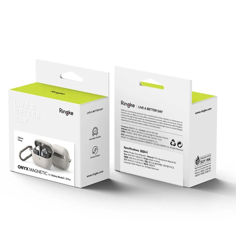 Samsung Galaxy Buds telefoni ümbris RINGKE ONYX MAGNETIC MAGSAFE 3 / Pro