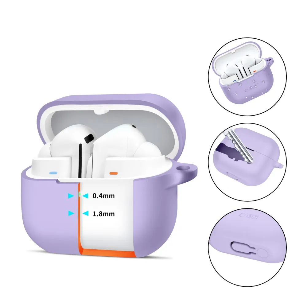 Samsung Galaxy Buds ümbris TECH-PROTECT SILICONE HOOK 3 / FE Pro
