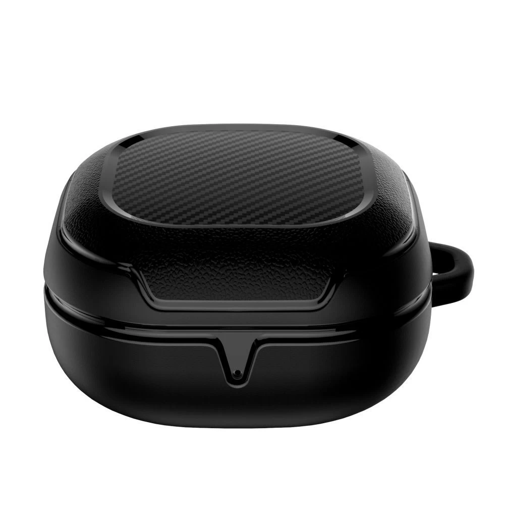 Samsung Galaxy Buds case black TECH-PROTECT ROUGH CARBON FE / 2 PRO LIVE