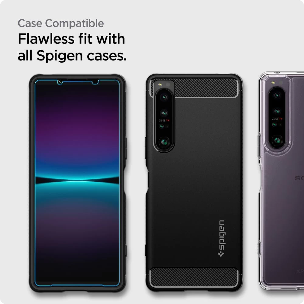 Sony Xperia 1 IV защитное стекло  SPIGEN ALM GLAS.TR SLIM (2-pack)