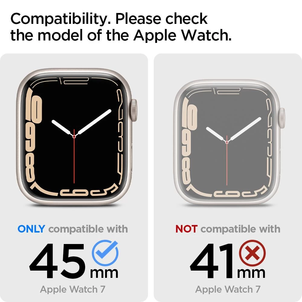 Apple Watch 7 phone case  SPIGEN Thin Fit (45mm)