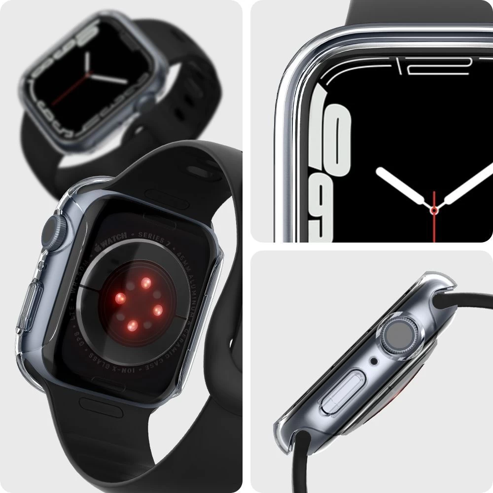 Apple Watch 7 phone case transparent SPIGEN THIN FIT (45mm)