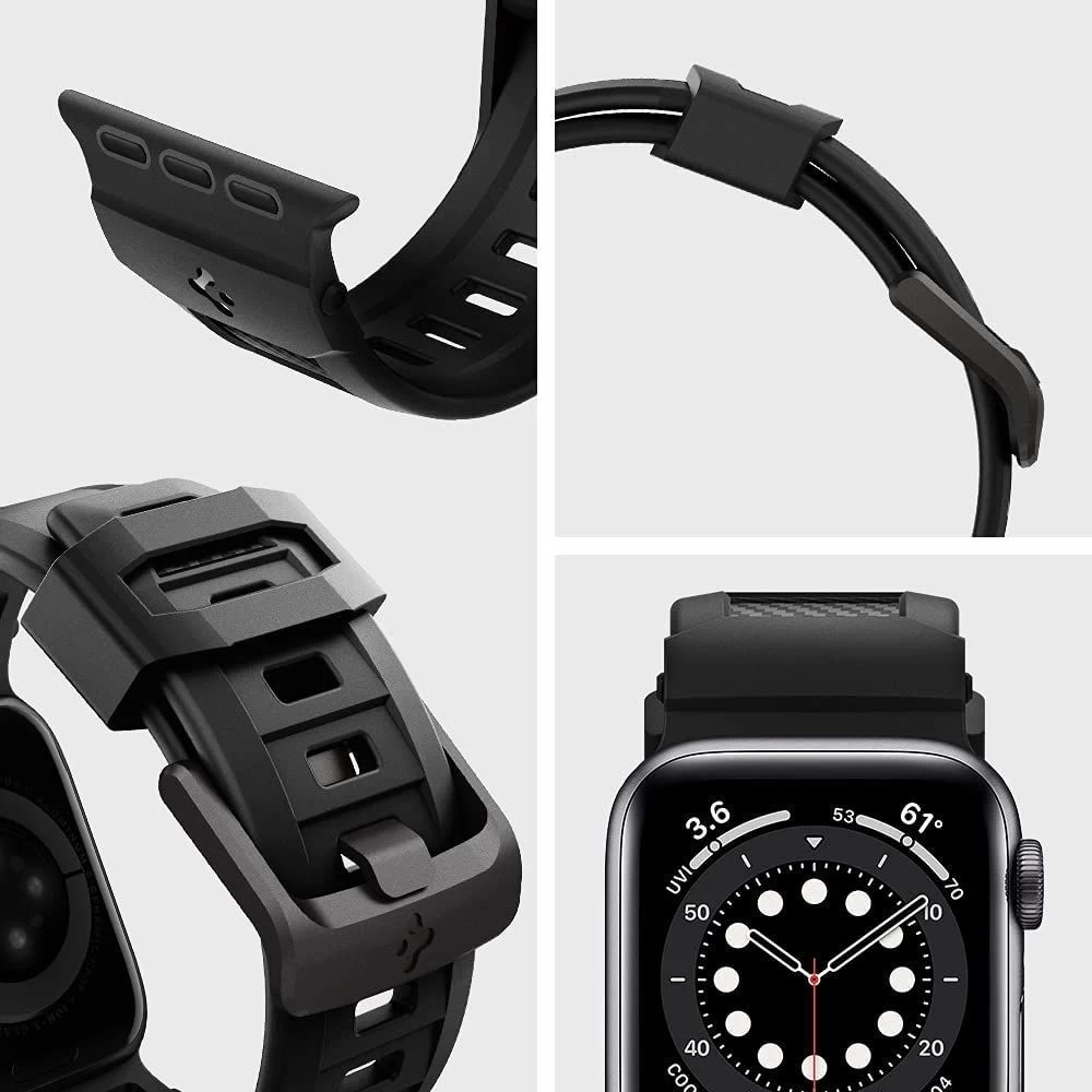 Apple Watch 7 band black SPIGEN RUGGED BAND (38/40/41mm)