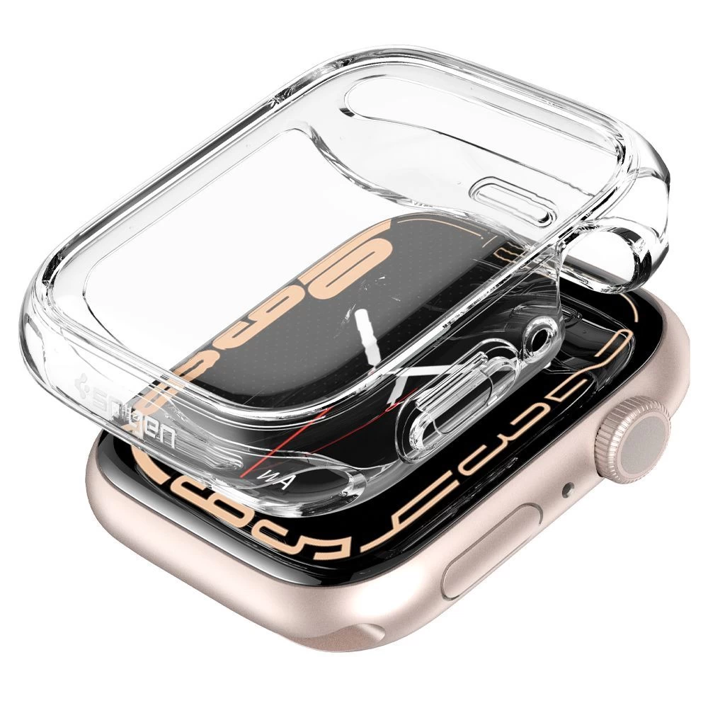 Apple Watch 7 phone case transparent SPIGEN ULTRA HYBRID (45mm)