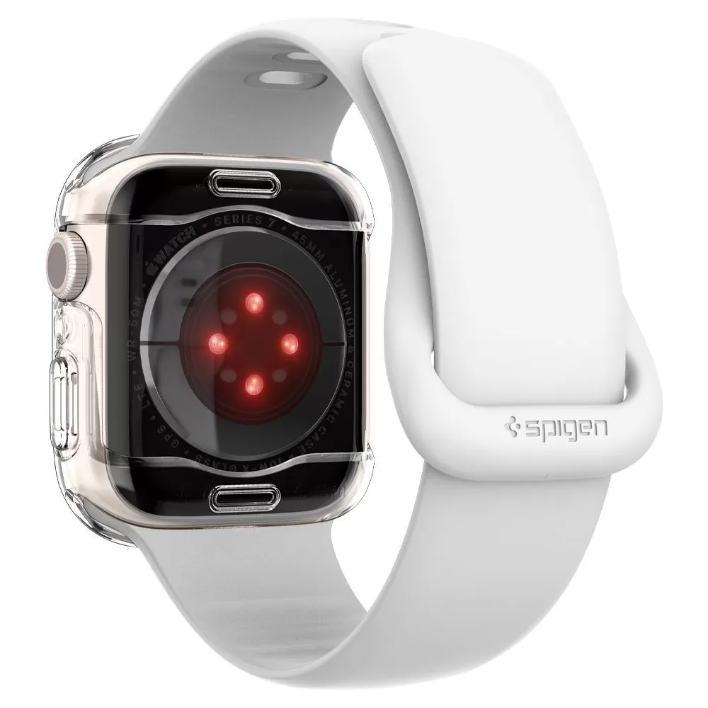 Apple Watch 7 phone case transparent SPIGEN ULTRA HYBRID (45 MM)