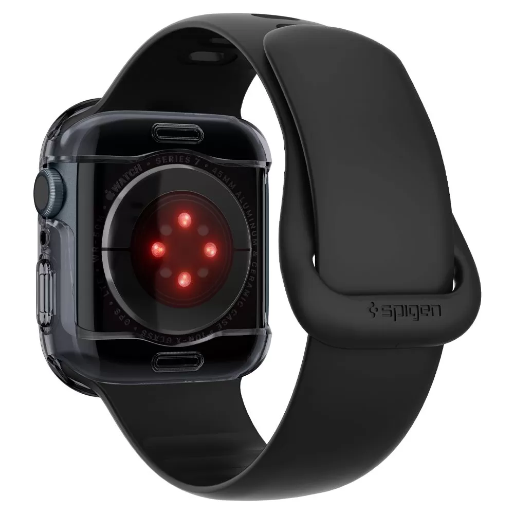 Apple Watch 7 phone case transparent SPIGEN ULTRA HYBRID (45 MM)