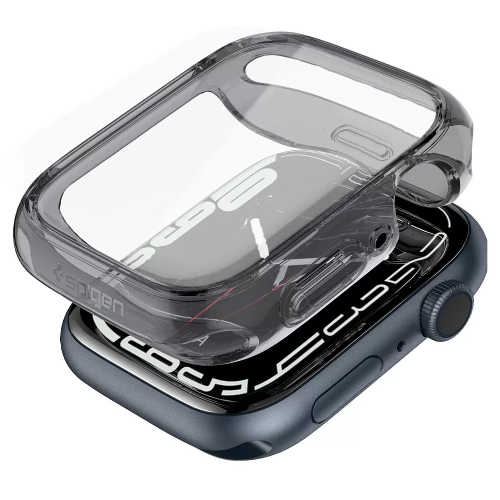 Apple Watch 7 phone case transparent SPIGEN ULTRA HYBRID (45 MM)