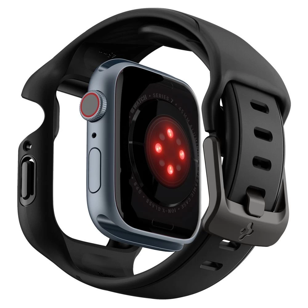 Apple Watch 7 band black SPIGEN LIQUID AIR (45 mm)