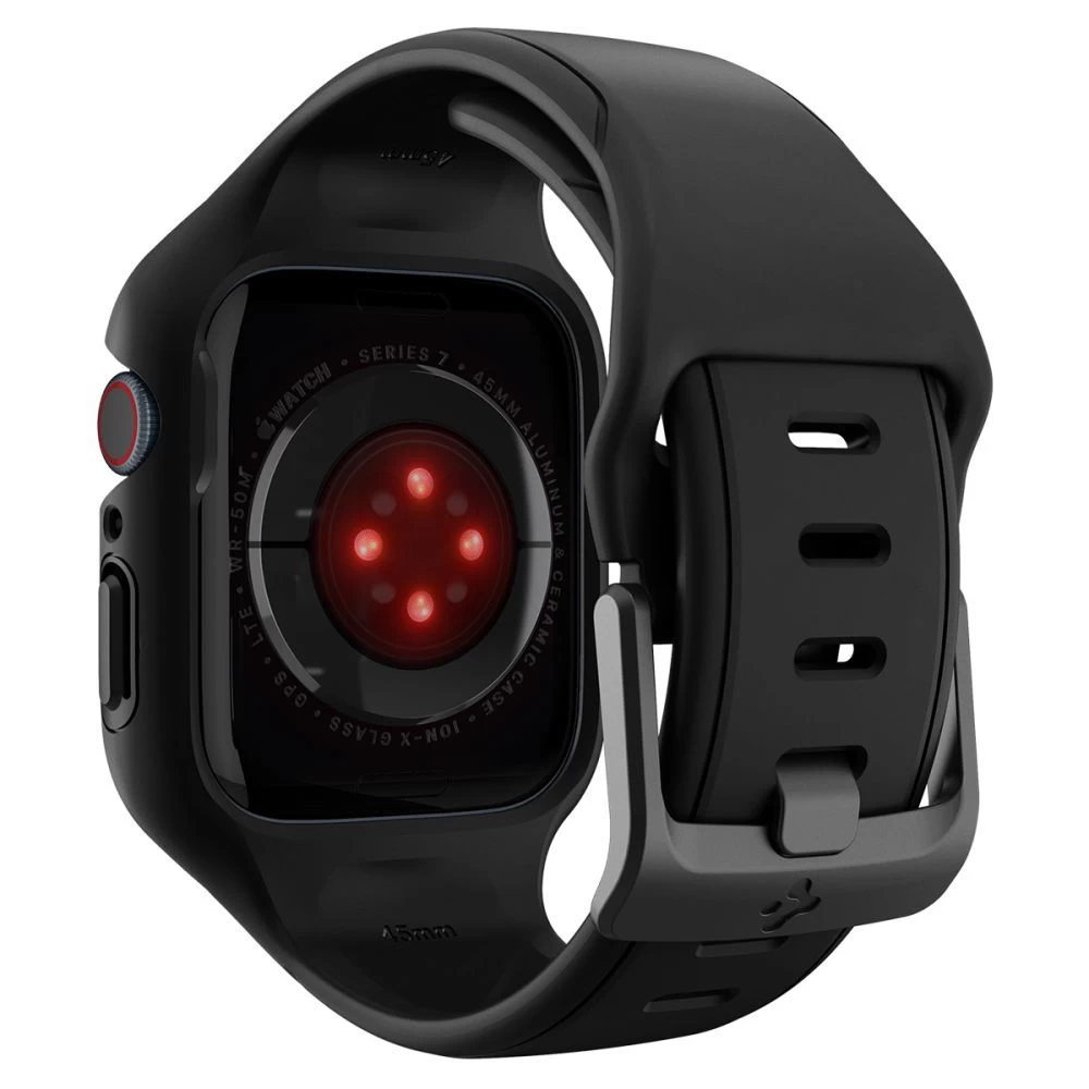 Apple Watch 7 band black SPIGEN LIQUID AIR (45 mm)