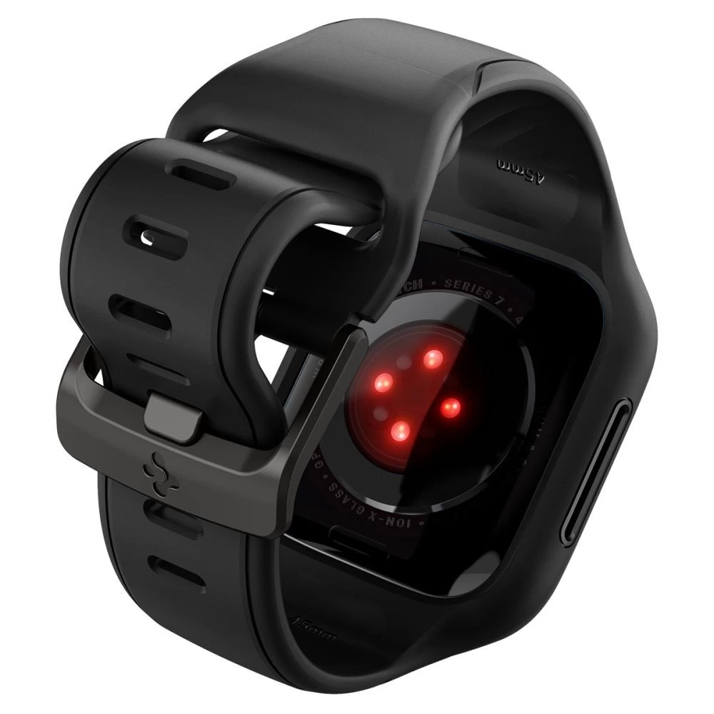 Apple Watch 7 band black SPIGEN LIQUID AIR (45 mm)