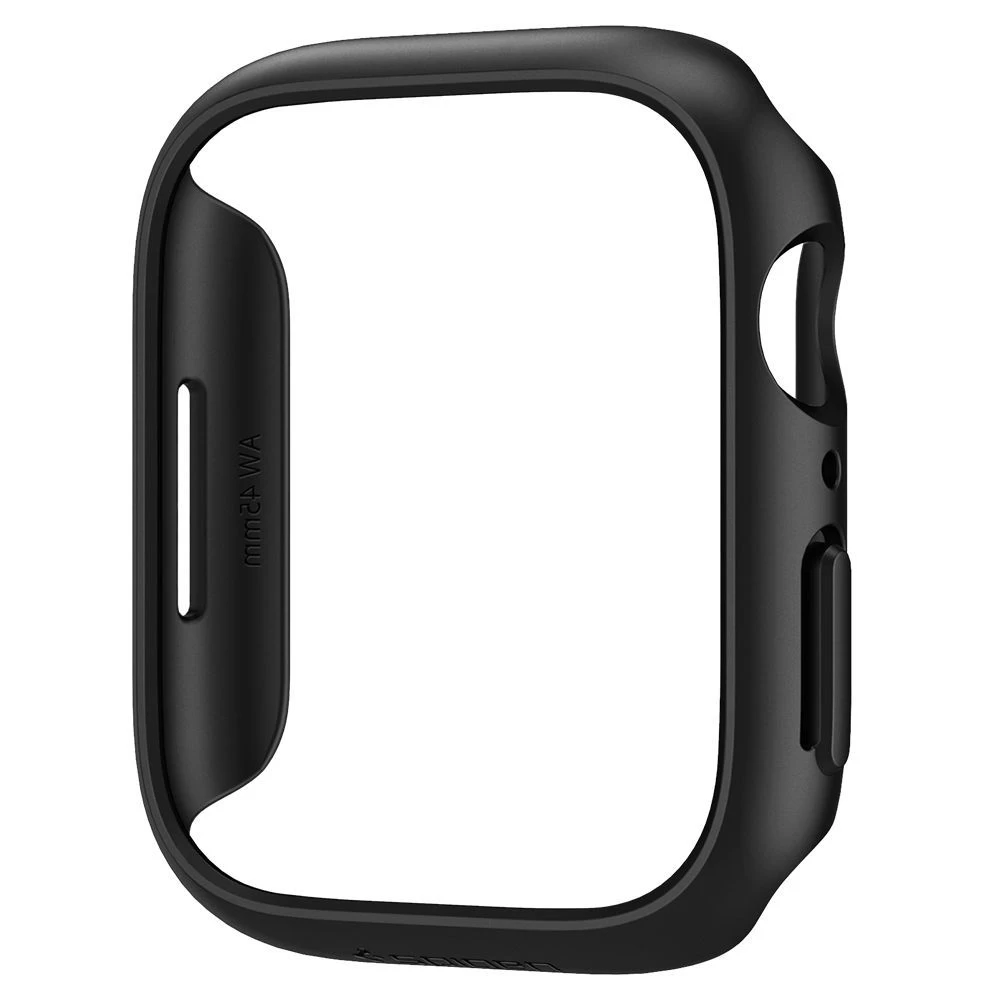Apple Watch 7 phone case black SPIGEN THIN FIT (45mm)