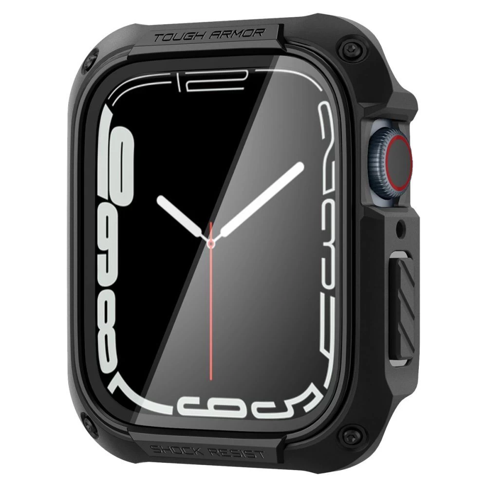 Apple Watch 7 phone case black SPIGEN TOUGH ARMOR (45mm)