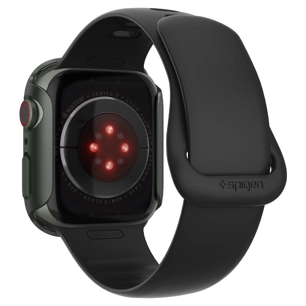 Apple Watch 7 phone case green SPIGEN THIN FIT (45mm)