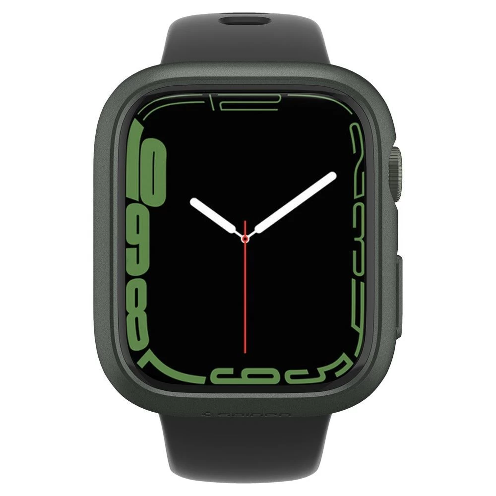 Apple Watch 7 phone case green SPIGEN THIN FIT (45mm)